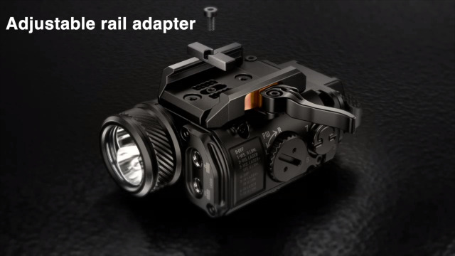 Amazon.com: RovyVon GL4 Pro Rail-Mounted Tactical Flashlight 400